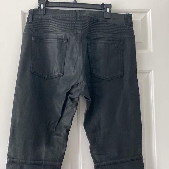 Designer Marcelo Burlon Men’s Black Jeans 34 - Picture 3 of 6